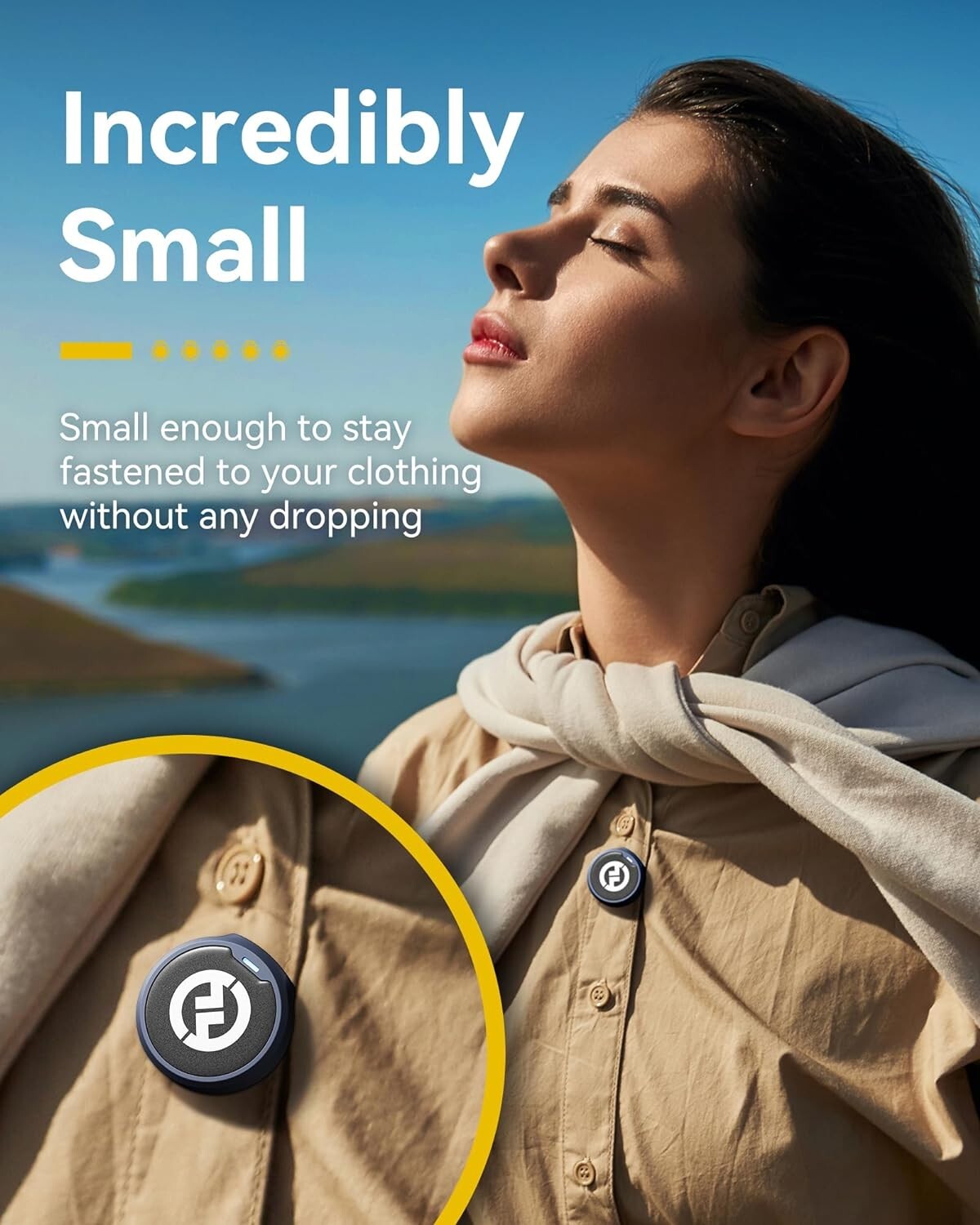 Hollyland Lark M2 Wireless Lavalier Microphone for iPhone/Android/Camera/PC(BLK)