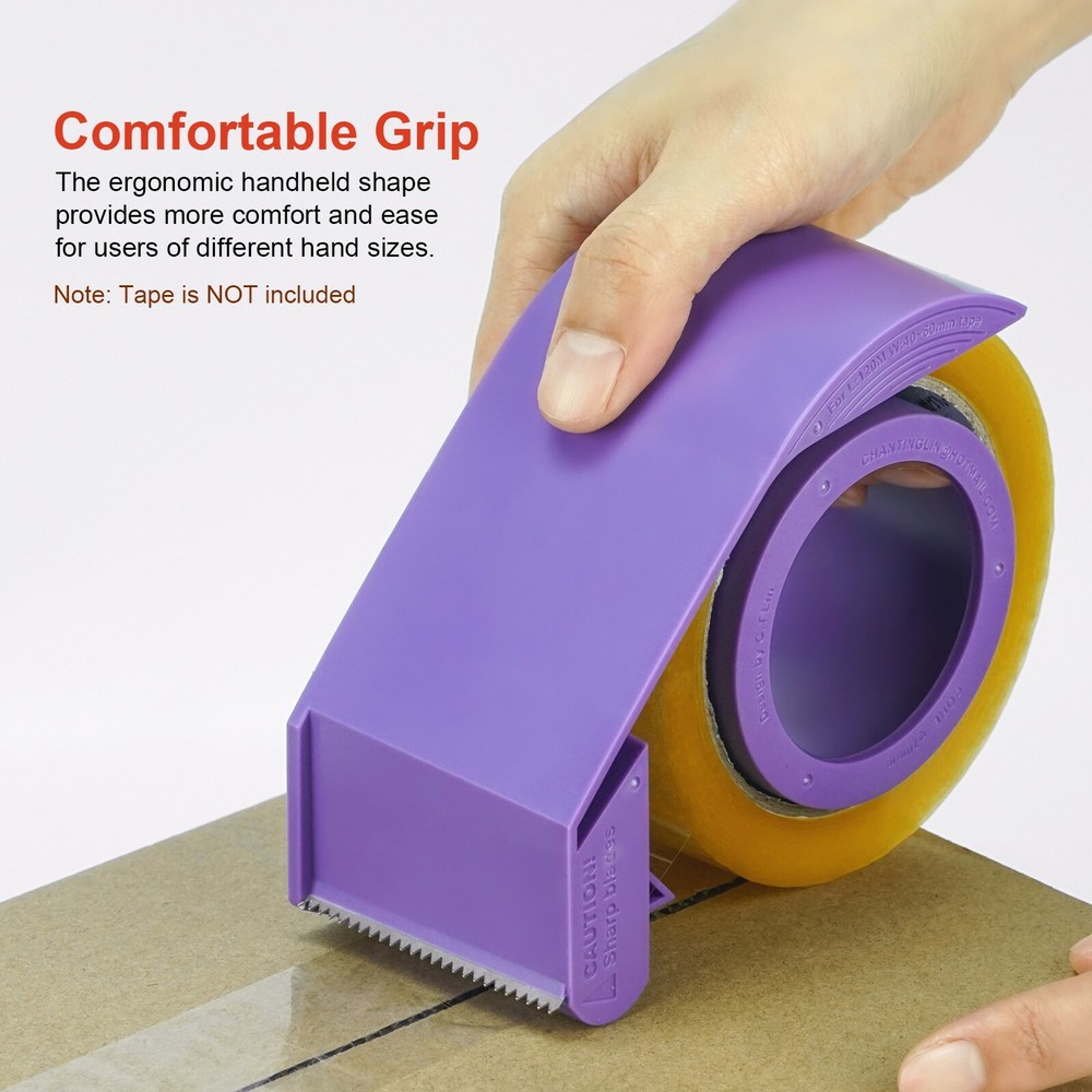 LINCO Handheld Packaging Tape Dispenser - Purple