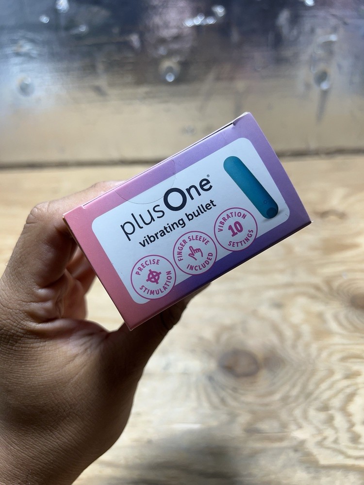 PlusOne Vibrating Bullet 10 Different Vibration Settings Sealed