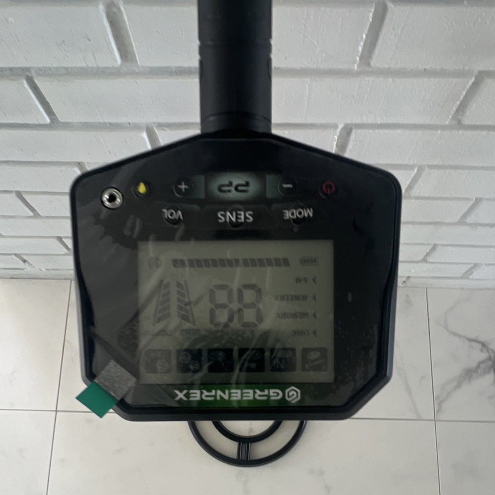 GREENREX REX-8 Ground Search Metal Detector, Waterproof, Backlight