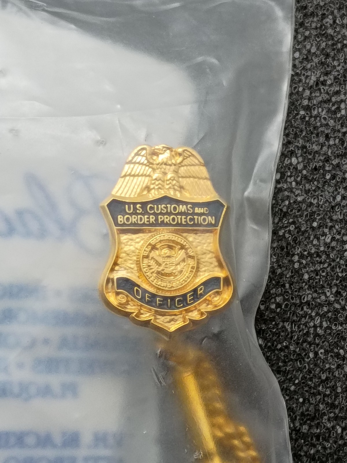 CBP Officer Lapel Pin Blackinton