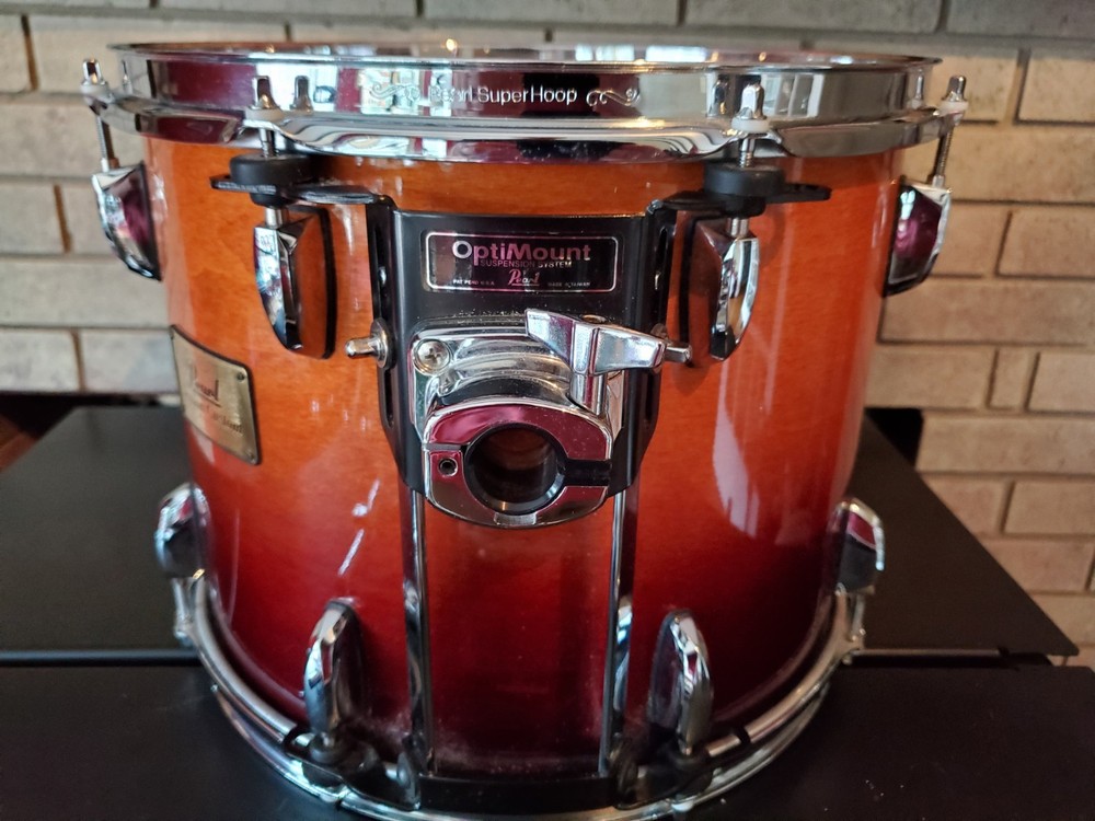 Pearl Session Custom 14x11 All Maple Shell w/ Optimount and Tom Arm