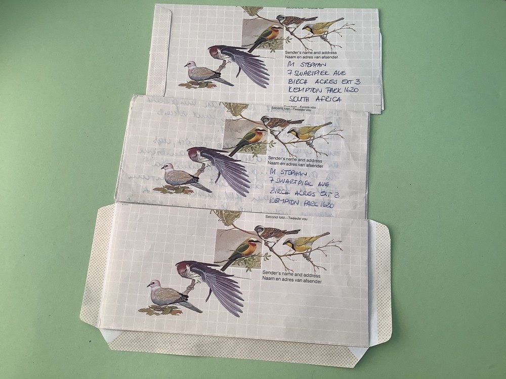 RSA Africa Aerogramme 3 items Ref A894