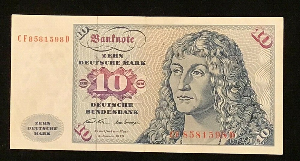 GERMANY - 5 MARK 1970 - CF 8581598D a/EF
