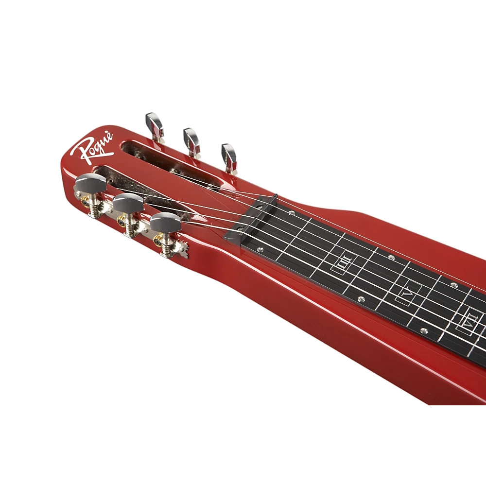 Rogue RLS-1 Lap Steel Guitar with Stand and Gig Bag Metallic Red