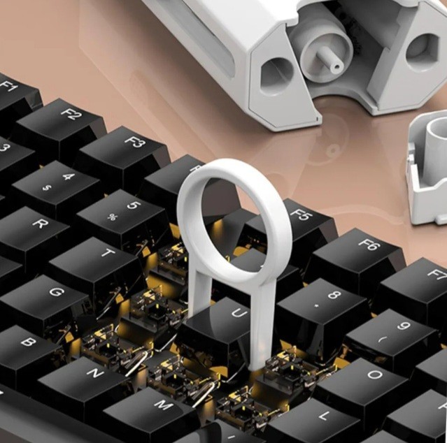 Electronic Cleaning With Brush Multi-function Keyboard Phone And Earphone For...