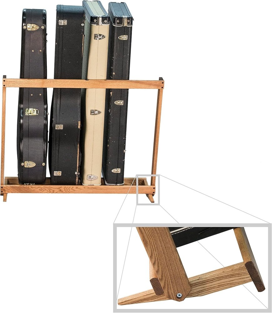 Multi-Guitar Stand with Folding Design – Lifetime Durability & Classic Style