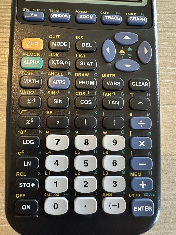 Vintage Calculator Texas Instruments TI-83 Plus Graphical tested & working