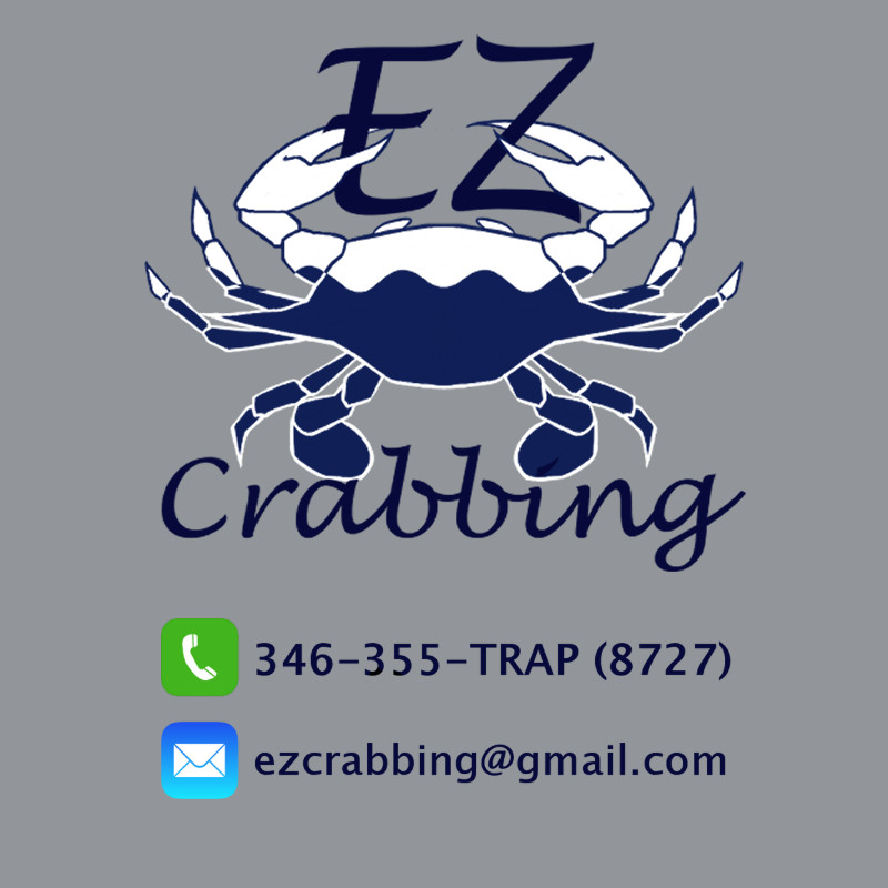 EZ-CRABBING sticker label