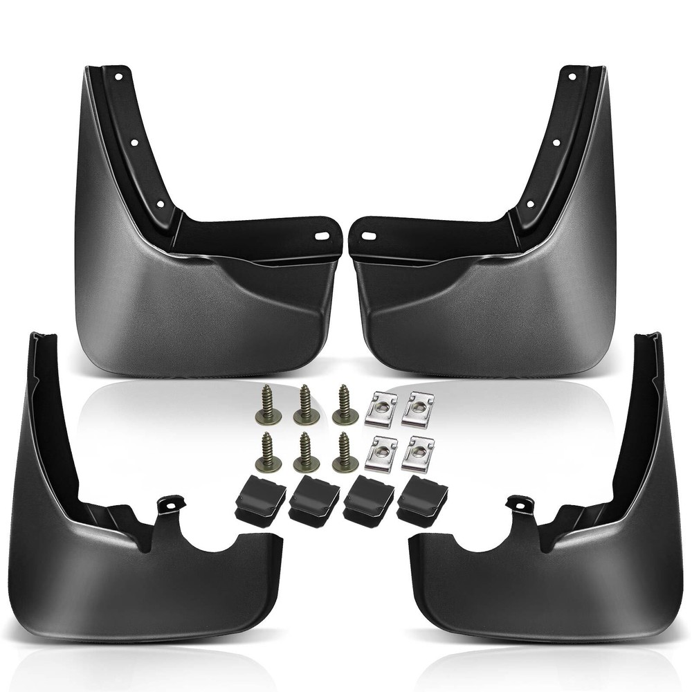 Front & Rear Splash Guards Mud Flaps Mudguards for Ford Explorer 2019 2020-2023