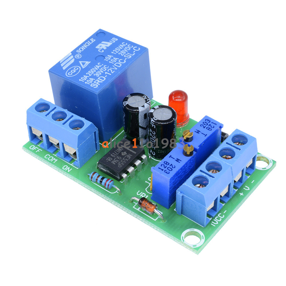 12V Smart Charger Power Control Board Storage Battery Charging Controller Module