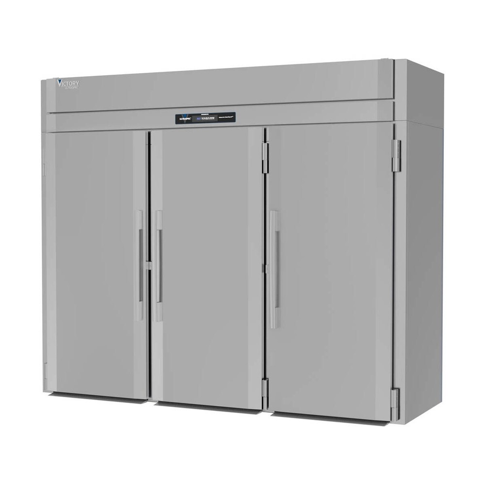 Victory RIS-3D-S1-PT-HC 101" Swing Door Roll-Thru Refrigerator, 3 Section, 11...
