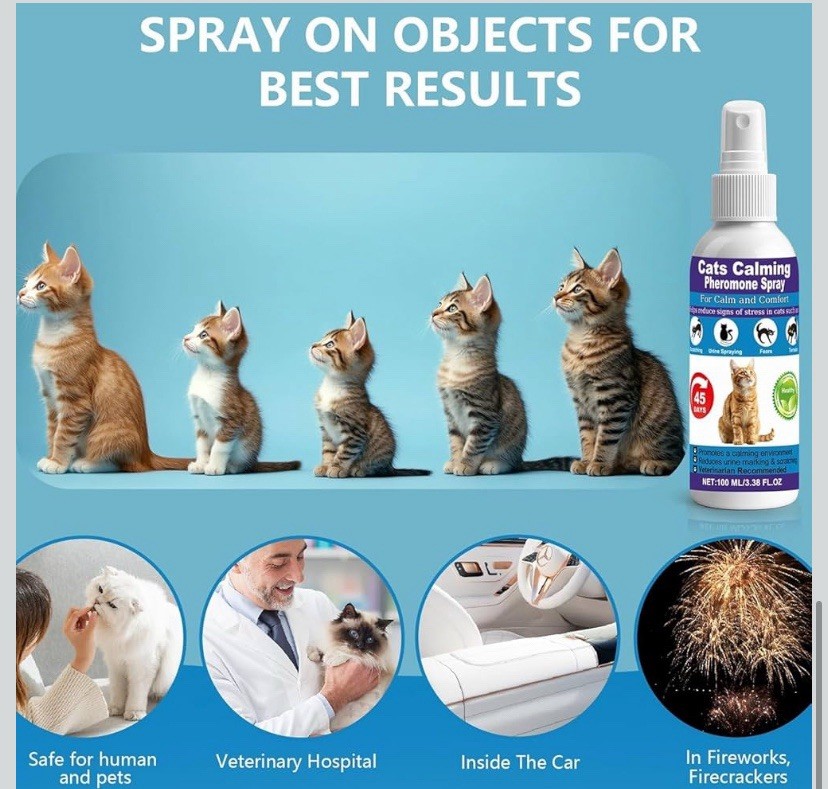 Cat Calming Pheromone Spray