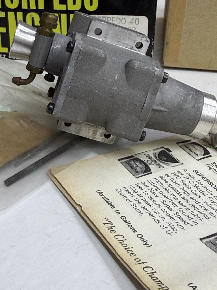 Vintage K&B Torpedo 40 Model Airplane Engine