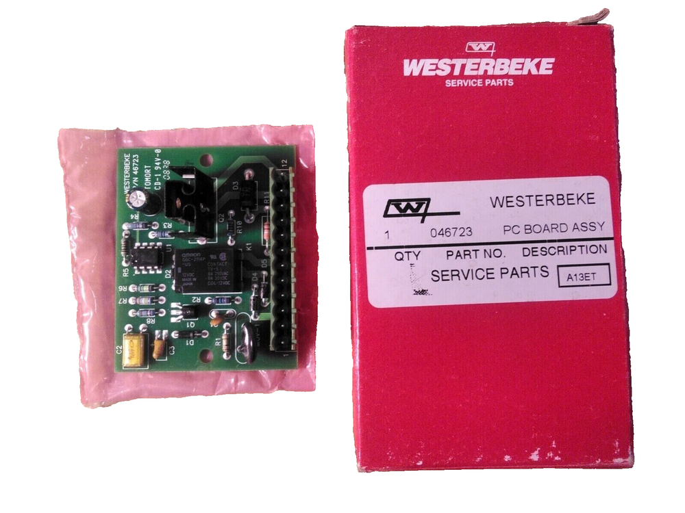 Westerbeke Generator Over Speed Shut Down Board 056075