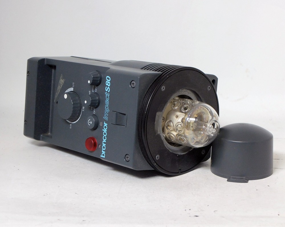 Broncolor Impact S80 Studio Strobe Lights Used Tested Working