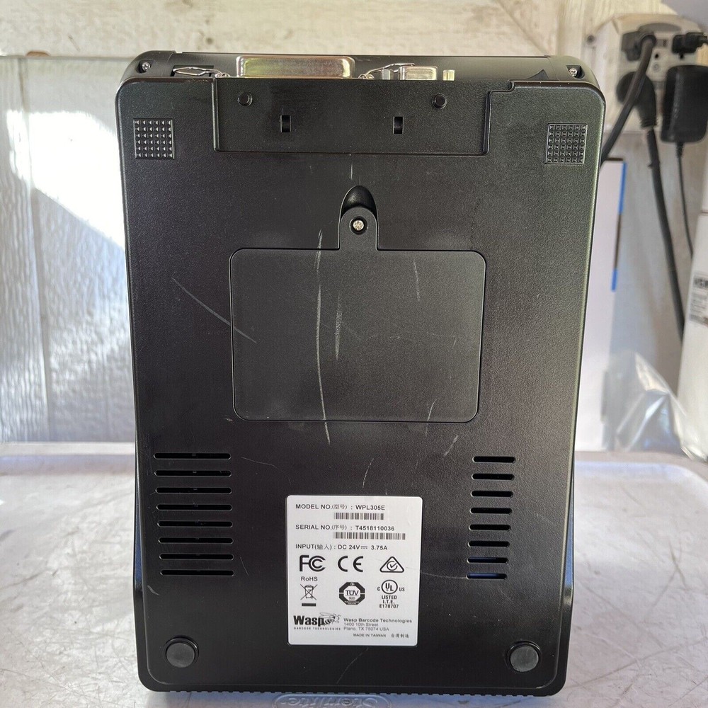 Wasp WPL305E Direct Thermal/Thermal Transfer Printer USB
