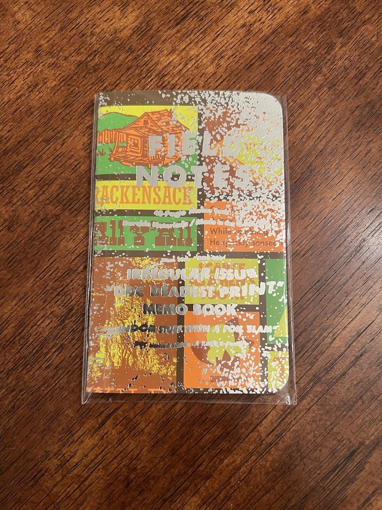 Field Notes Single Notebook DDC Deadest Print