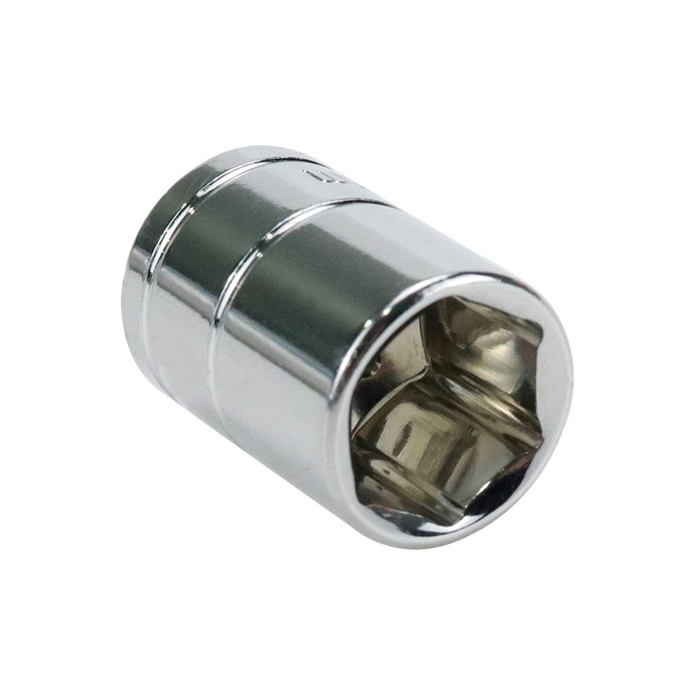 Shallow Socket 1/4 Inch Drive 13mm 6 Point -10pcs