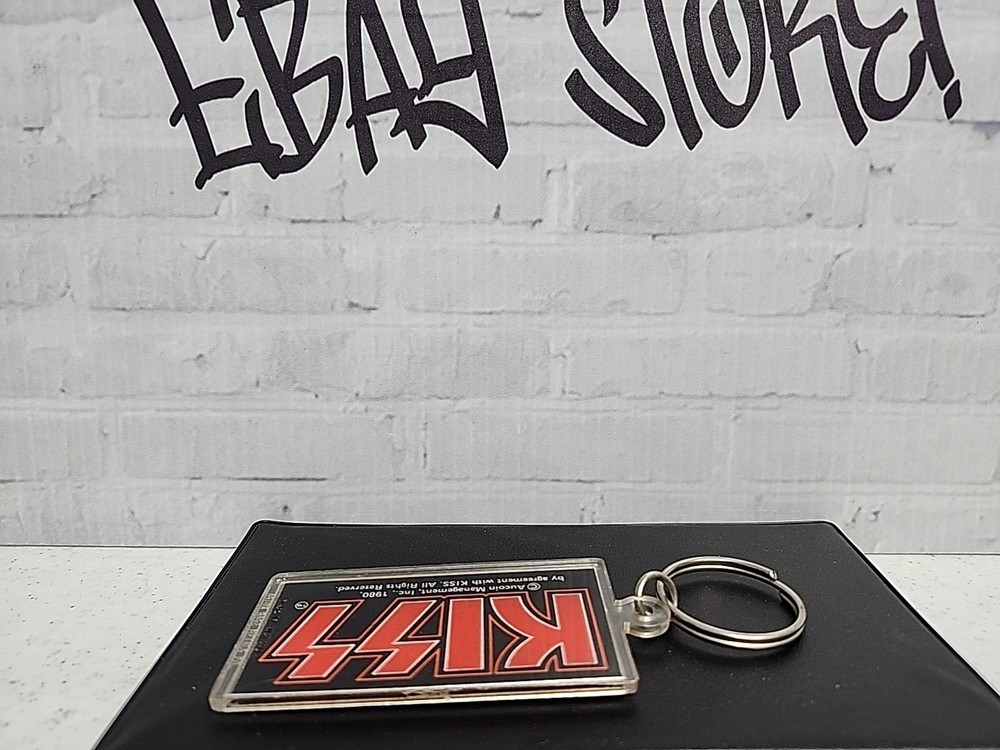 1980 AUCOIN Kiss Ace Frehley Vintage Australia Key Chain