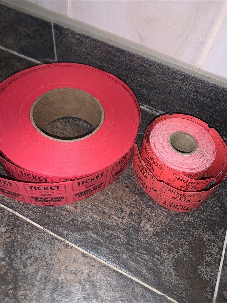 Double Roll Raffle Event Tickets