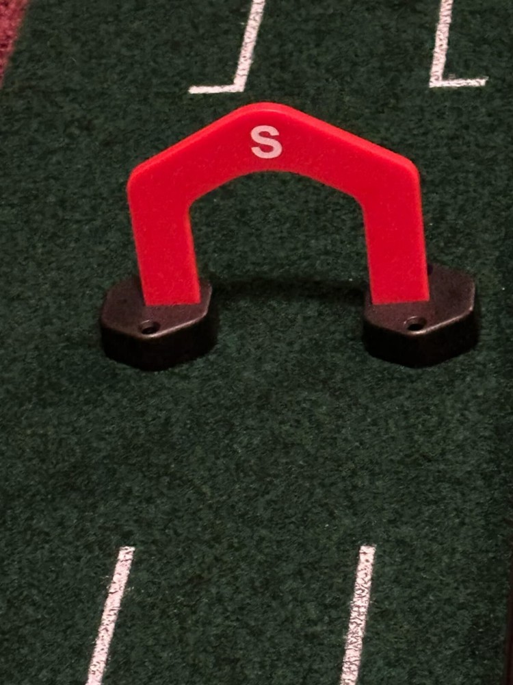 Indoor Golf Putting Mat Auto Ball Return Golf Practice Training Grass Mat Tracks