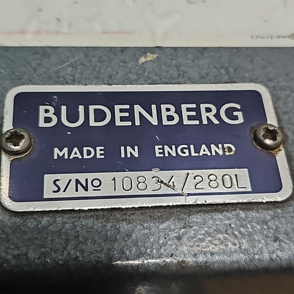 Bundenberg 280L deadweight tester USED, NEEDS CALIBRATION
