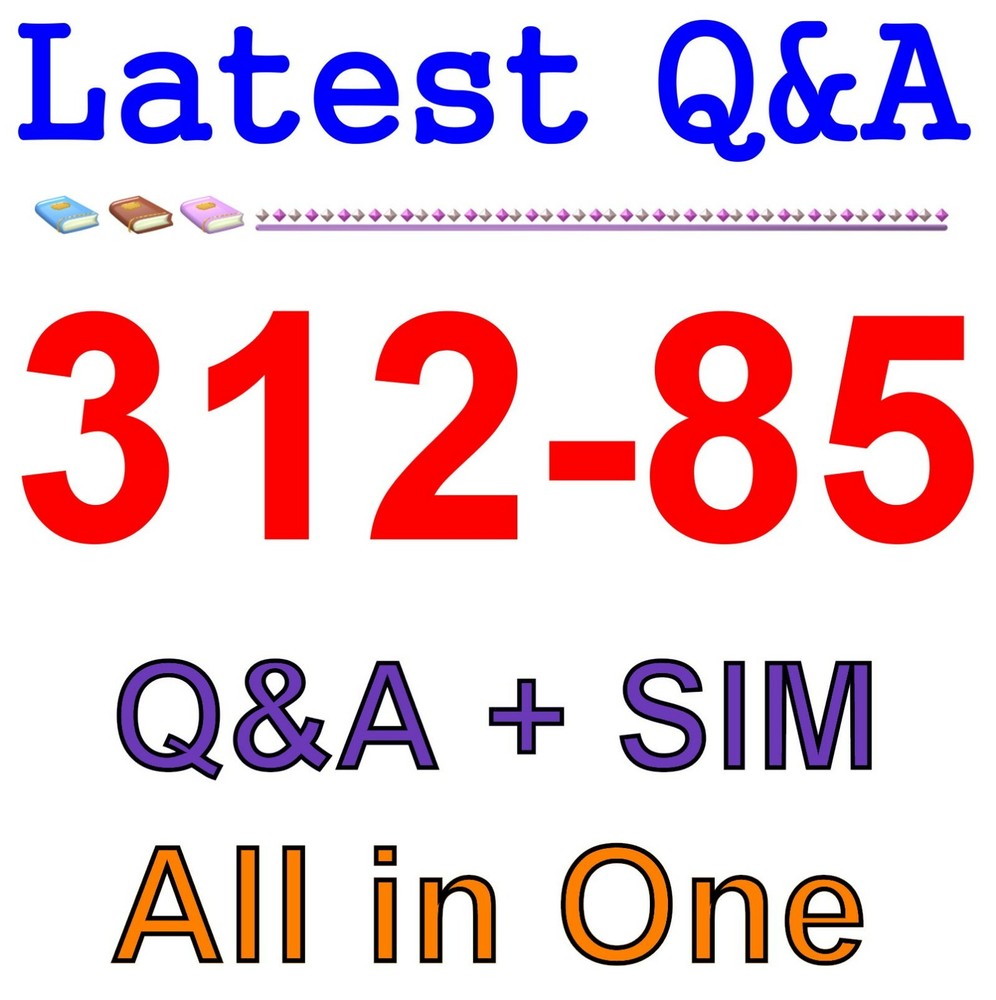 312-85 ECCouncil CTIA Certified Threat Intelligence Analyst Exam Q&A+SIM