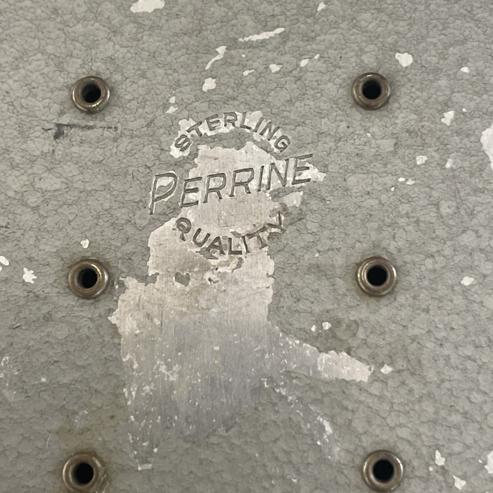 Vintage Perrine Aluminum Fly Box Empty