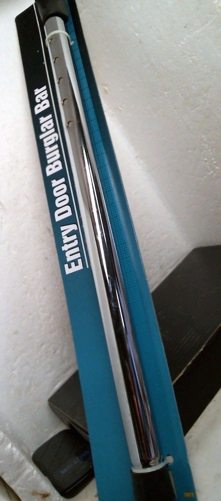 Ultra  Entry Door Security Bar  Chrome    (39070)   FS
