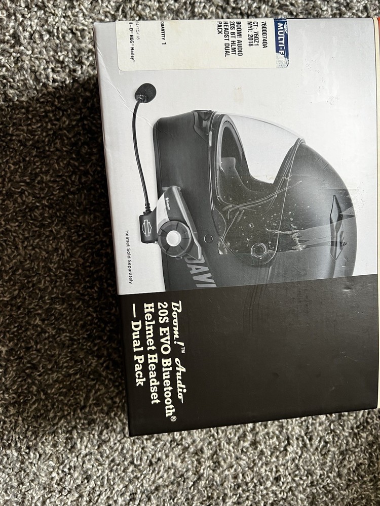 Harley Davidson Bluetooth Headset for Helmet with Microphone Wireless Headset