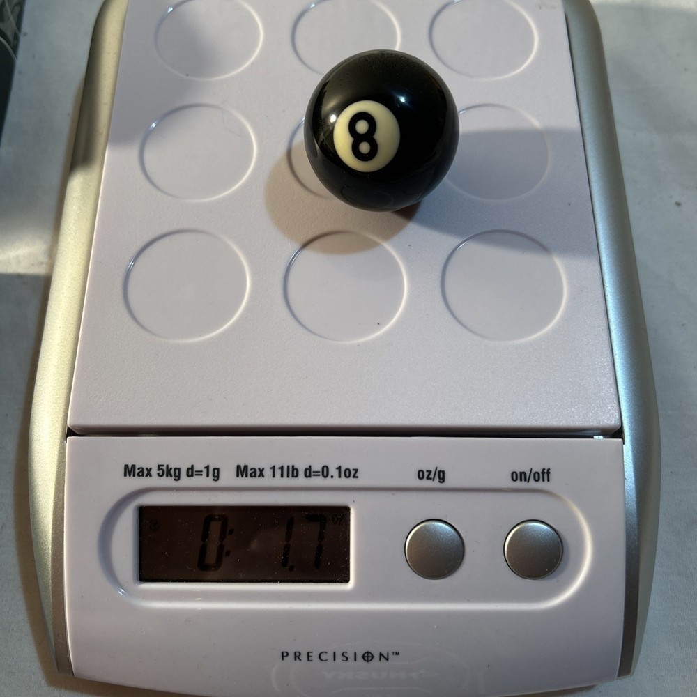 Mini Pool Ball Set 1.7oz Each, With Rack And Box