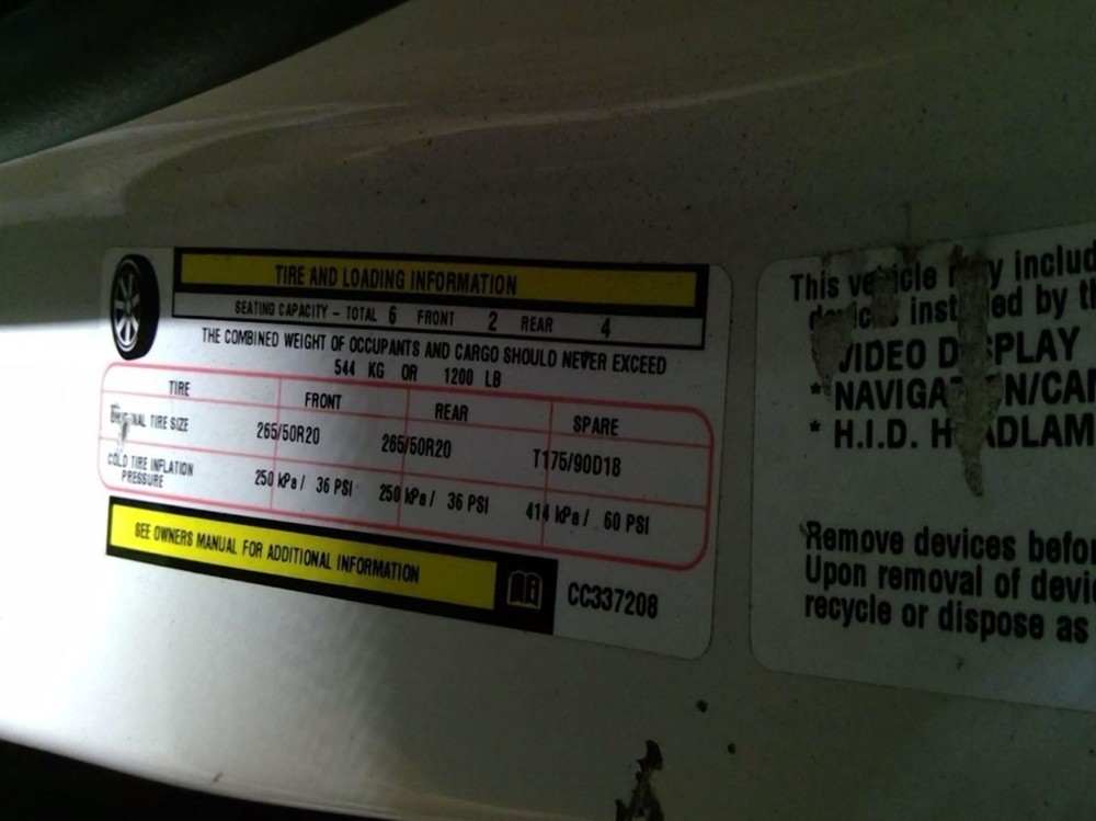 DURANGO 2012 Transmission Shift 968321