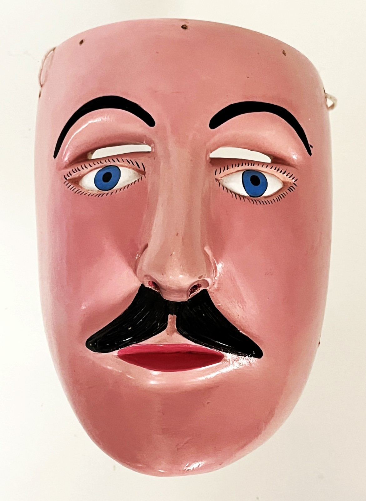 FELIPE HORTA TOCUARO MICHOACAN CURPITES WOOD DANCE MASK MEXICAN FOLK ART VIEJITO