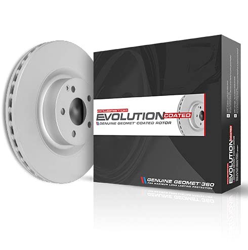 Powerstop Power Stop Ar8745evc Front Evolution Geomet Coated Brake Rotor