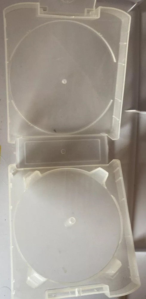 Disk Plastic Storage Case For CDs/DVDs/Blue Ray Discs