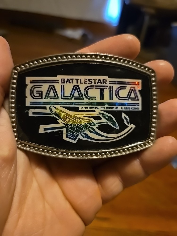 Battlestar Galactica Belt Buckle 1978