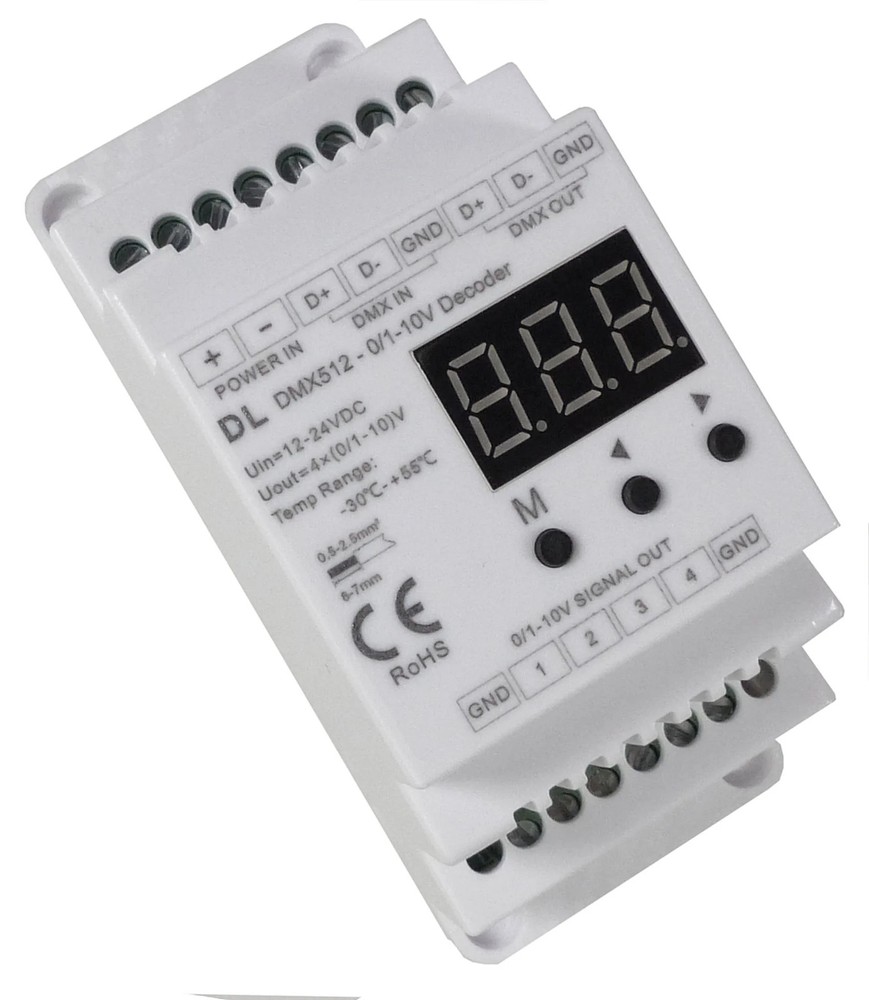 ALZO 4 Channel DMX Decoder for ALZO Dimmable DRUM LED Light