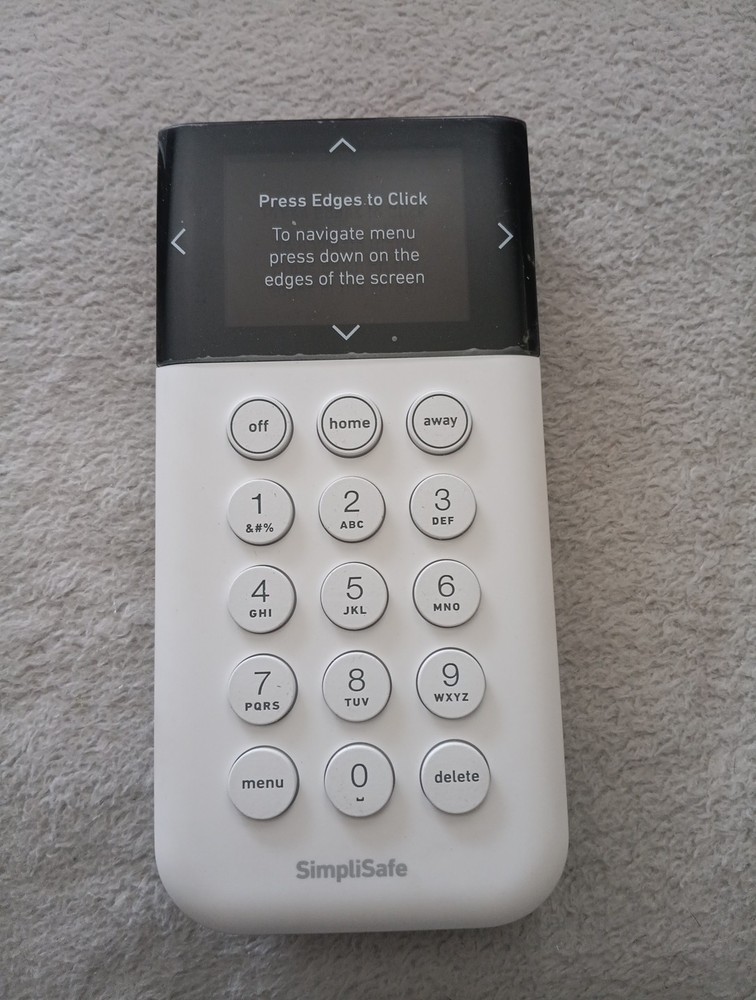 simplisafe keypad unit KP3W#008814f