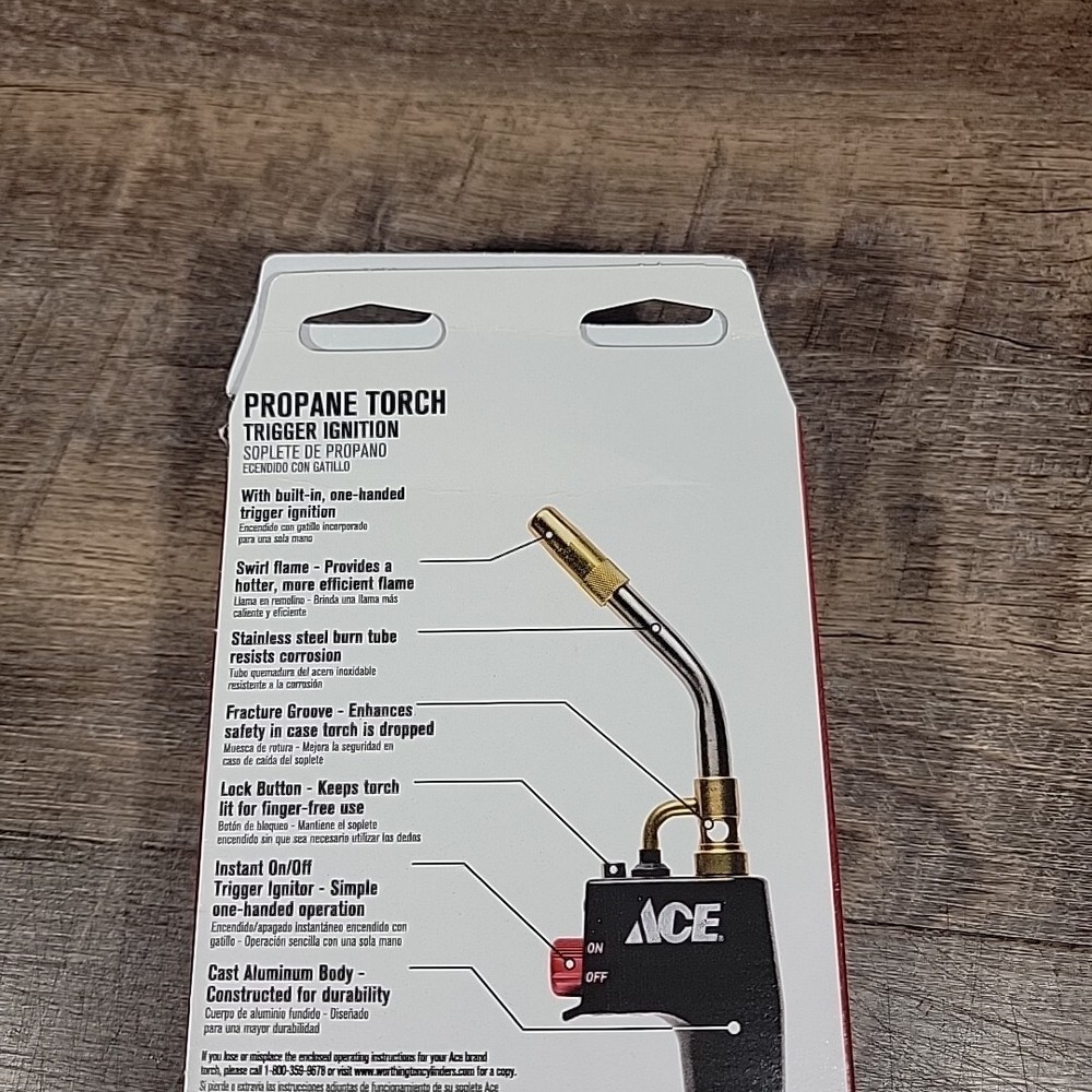 Propane Torch Head Trigger Ignition 26002 NEW IN BOX