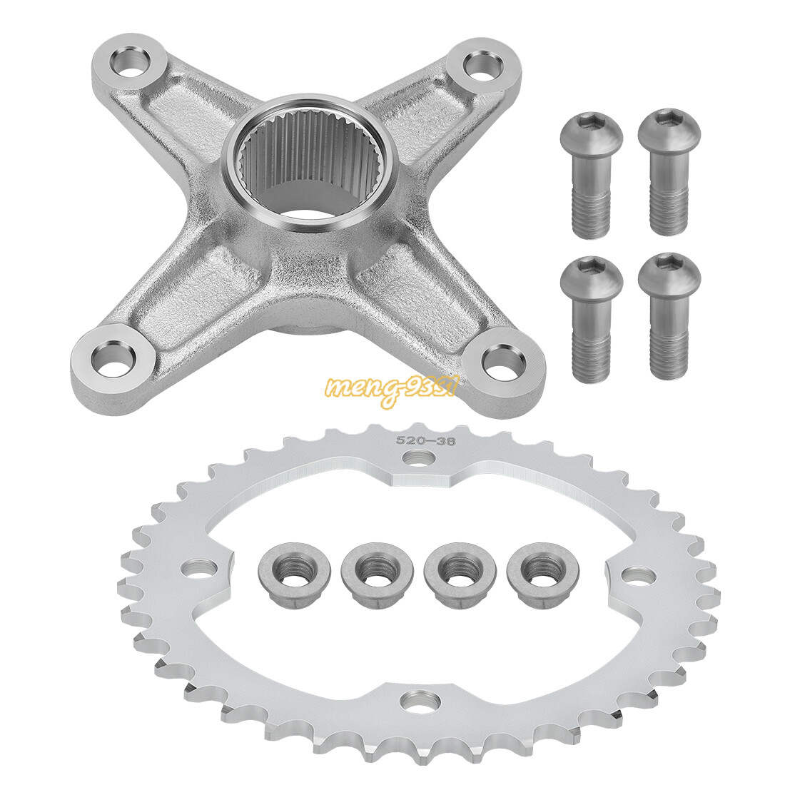 REAR SPROCKET HUB COLLAR AXLE For YAMAHA YFZ450 2004-13 RAPTOR 700 700R 2006-24