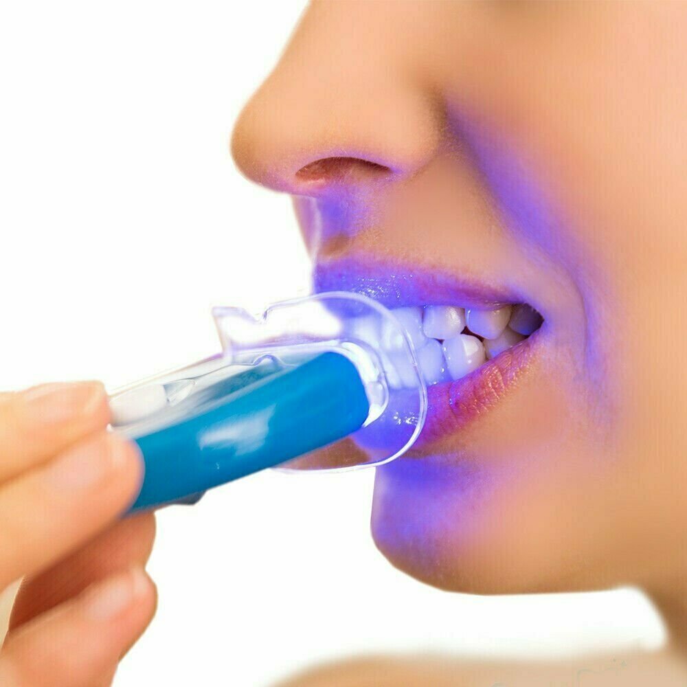 Professional LED Accelerator Light for Faster Teeth Whitening Includes Batteries