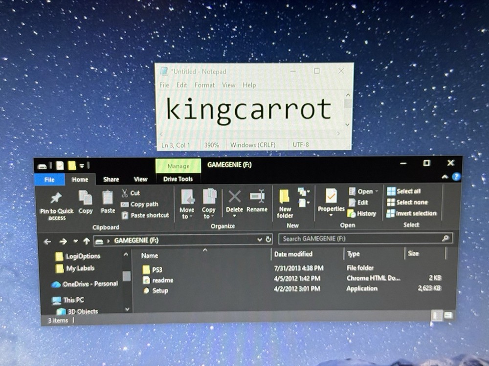 Hyperkin Game Genie: Save Editor for PS3 USB Stick