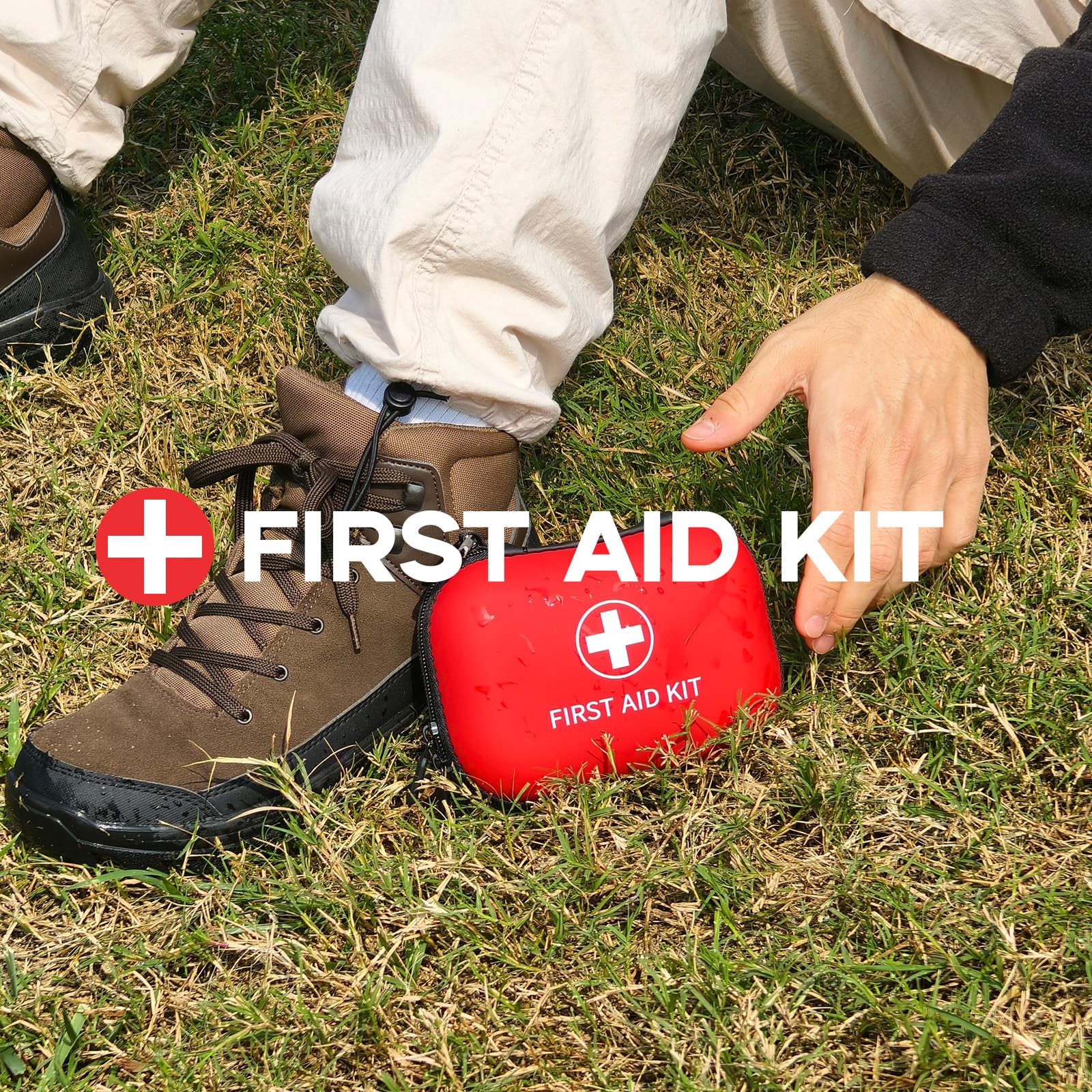 Prelady 138 Pcs Mini First Aid Kit Travel Size, TSA Approved Small First Aid Kit