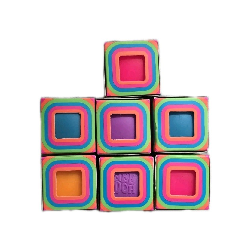 Needoh Mini Cool Cube Stress Reliever Squishy - 1 Random Color