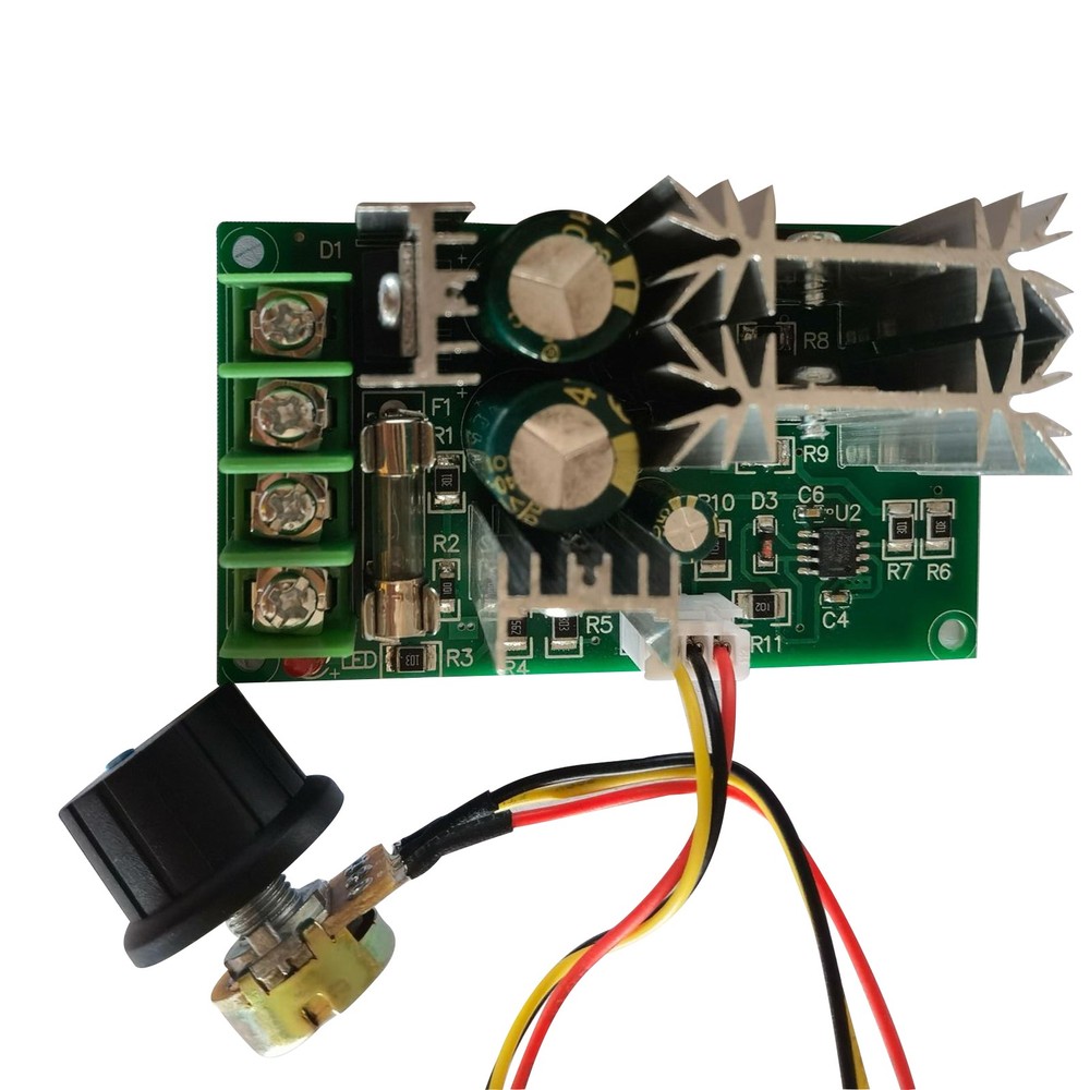 DC 20A PWM DC Motor Speed Controller Switch Current Voltage Regulator 10-60V PWM