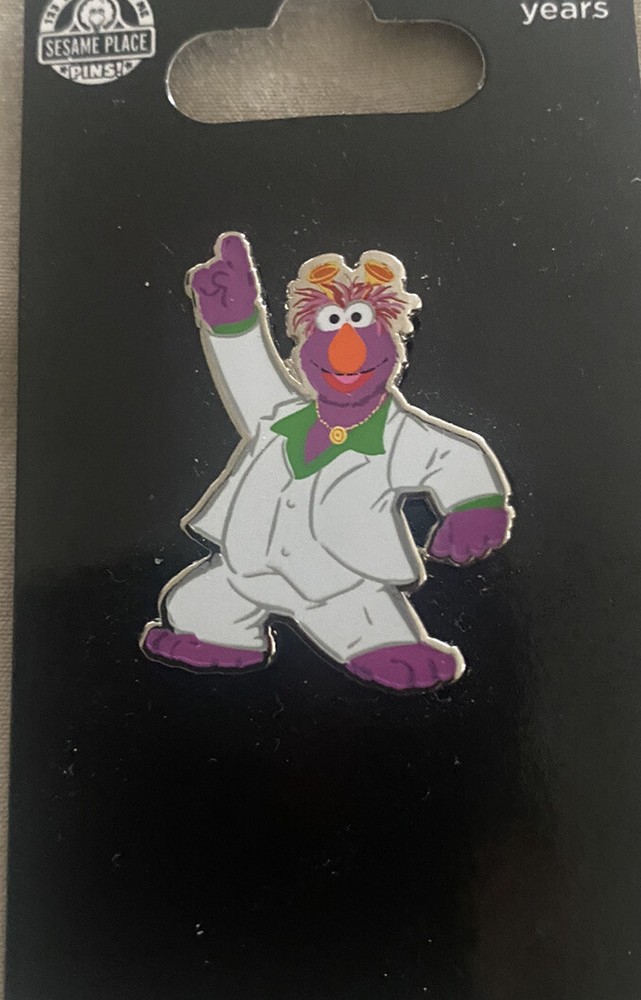 Sesame Place Street Honker Disco Pin