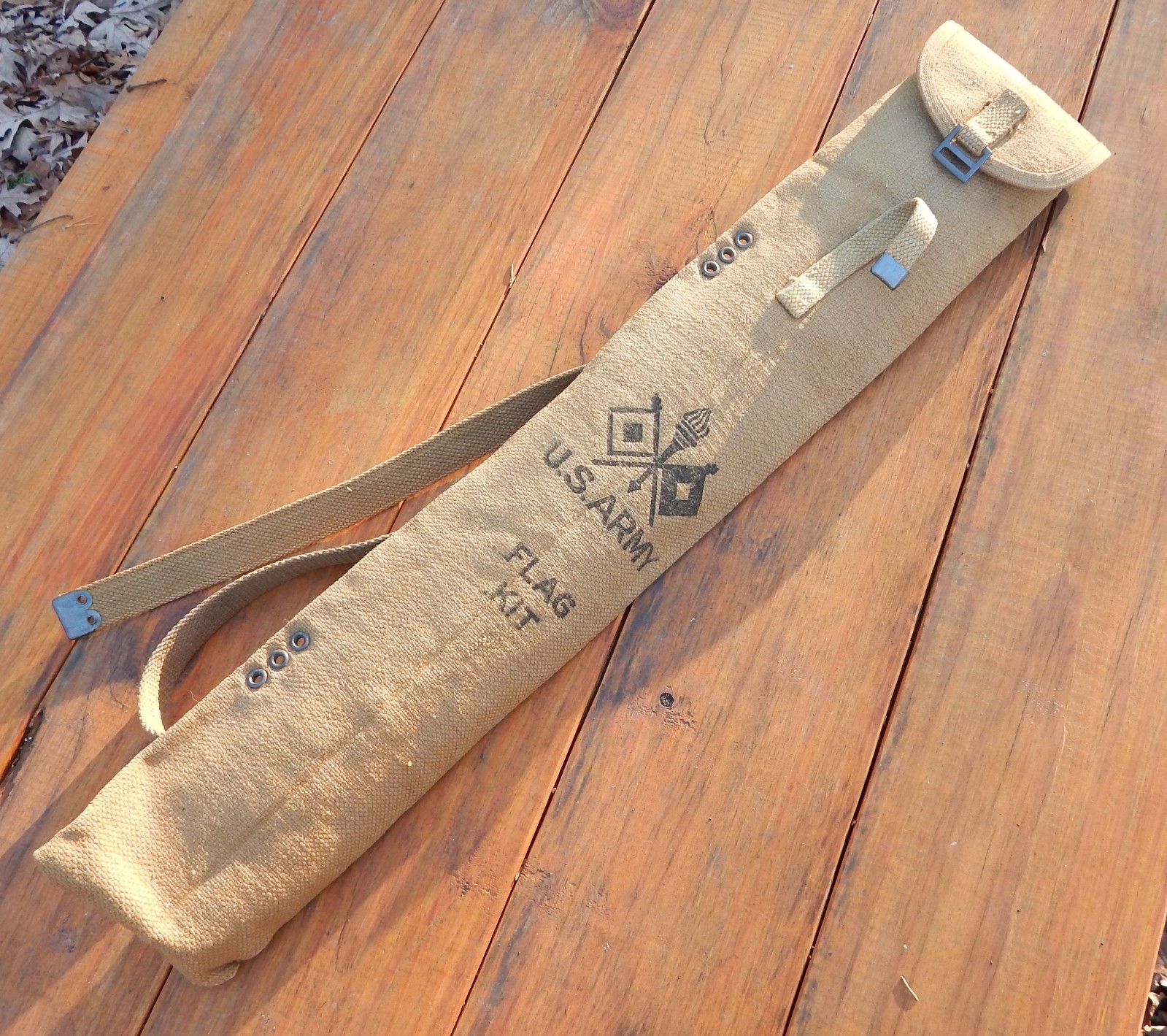 WWI US Army Signal Corps Flag Kit - IMMACULATE CONDITION!