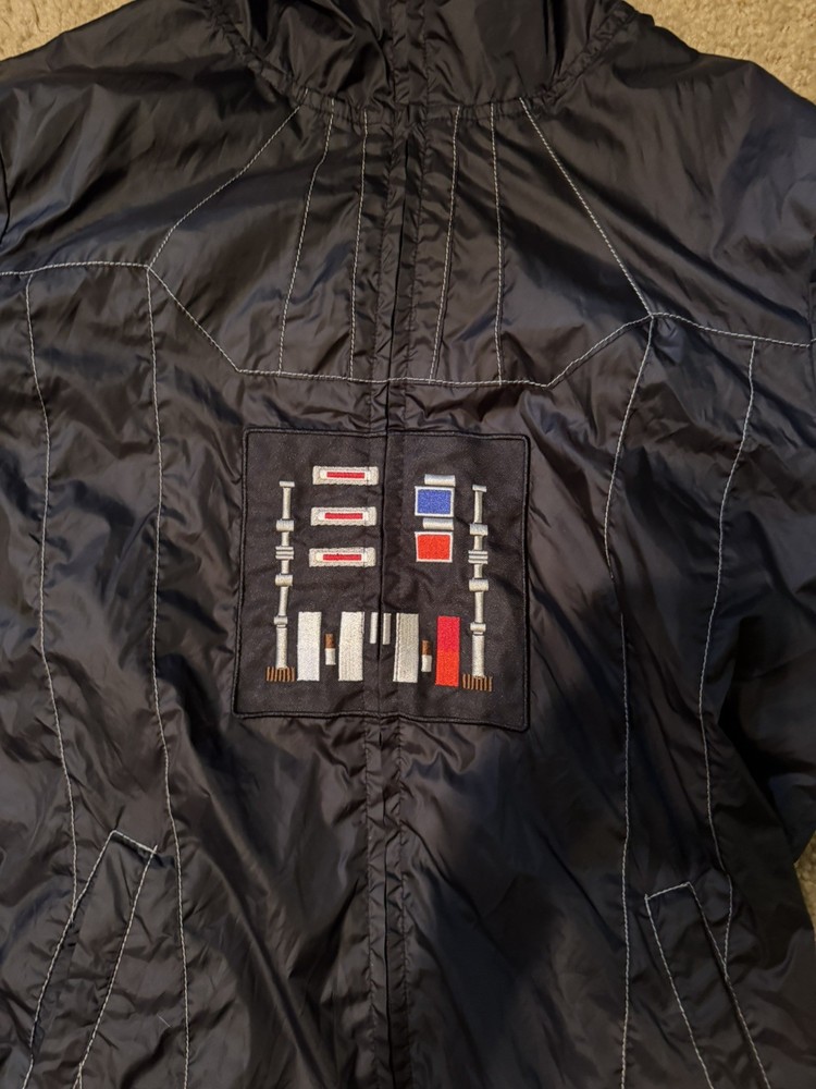 STAR WARS DARTH VADER WINDBREAKER JACKET Size M