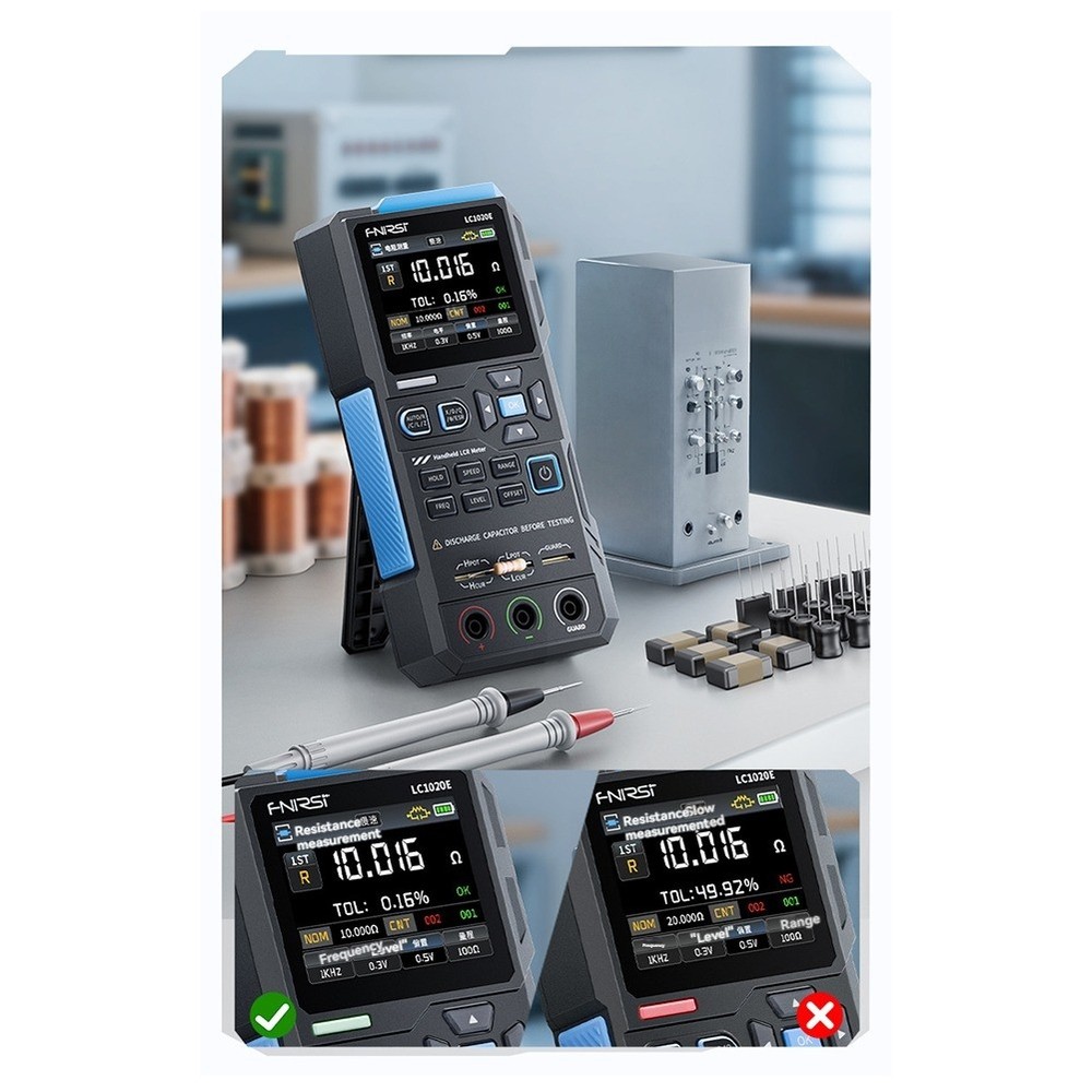 LC1020E Digital Bridge Tester for Resistance Capacitance Inductance3061